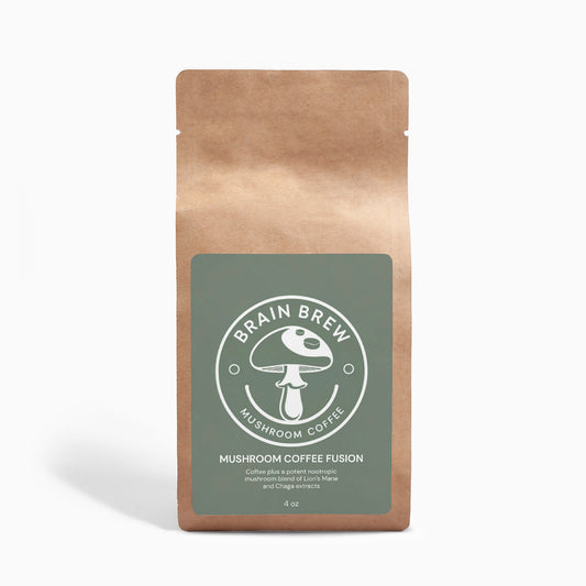 Mushroom Coffee Fusion - Lion’s Mane & Chaga 4oz