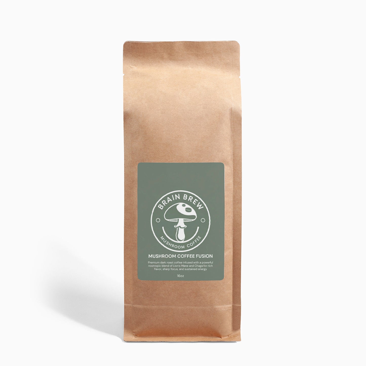 Mushroom Coffee Fusion - Lion’s Mane & Chaga 16oz