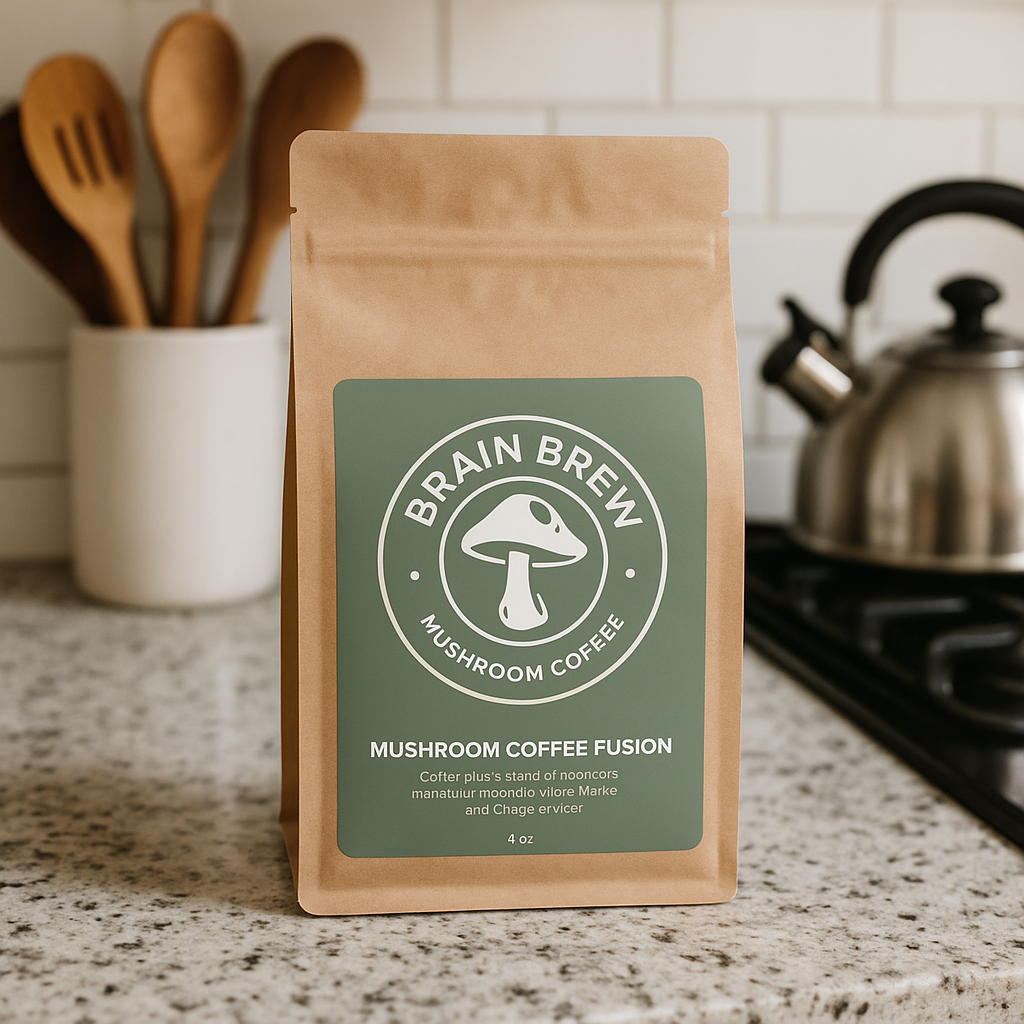 Mushroom Coffee Fusion - Lion’s Mane & Chaga 16oz
