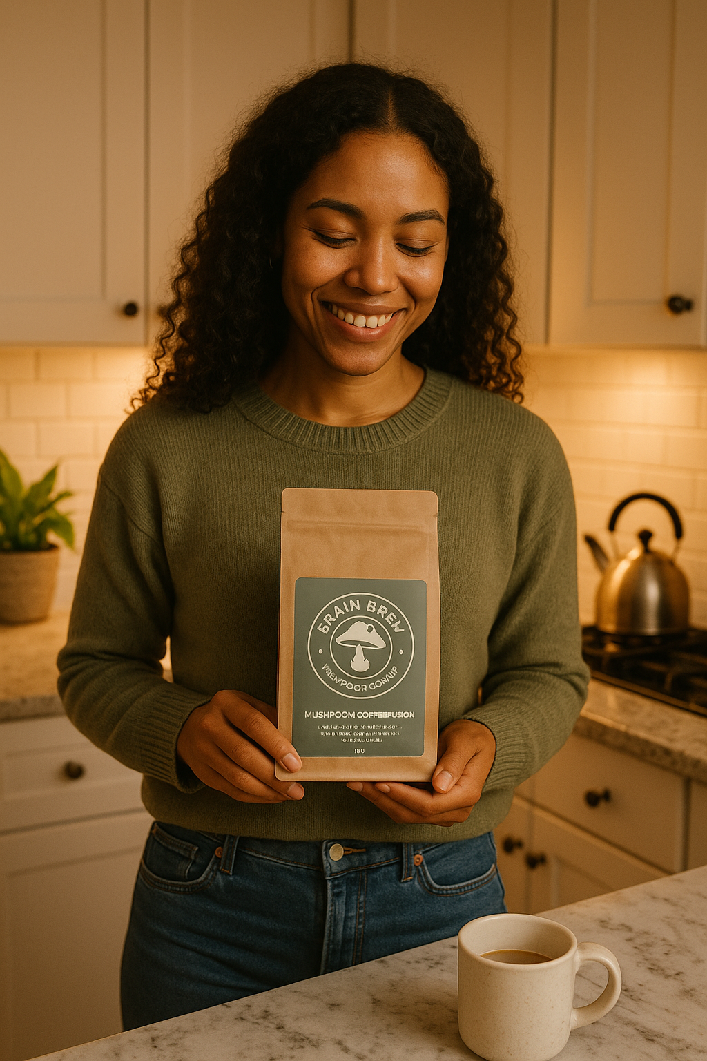 Mushroom Coffee Fusion - Lion’s Mane & Chaga 16oz